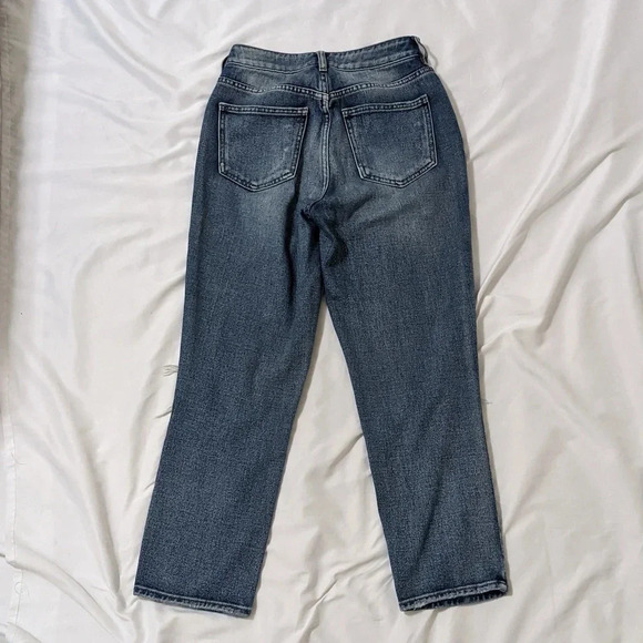 Pacsun Distressed Mom Jean, Color Blue Size 24 - Picture 2 of 14
